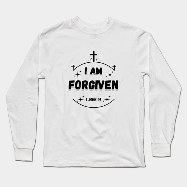 I am forgiven Long Sleeve T-Shirt by Mr.Dom store